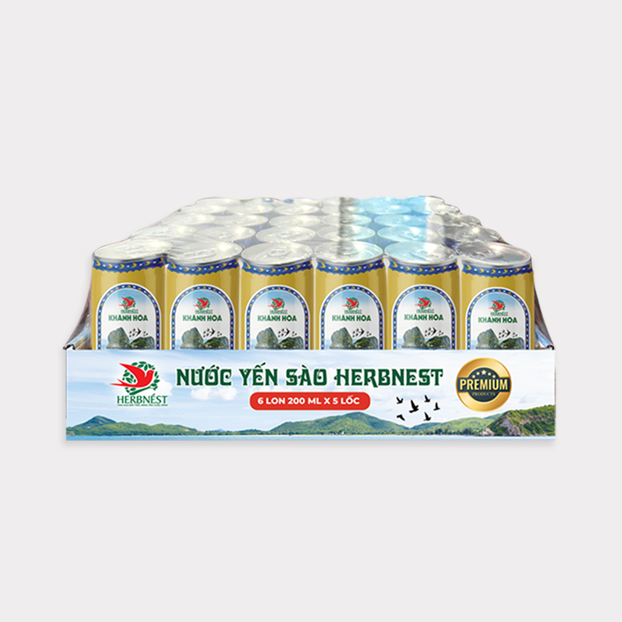 NƯỚC YẾN SÀO CAO CẤP - KHAY 30 LON