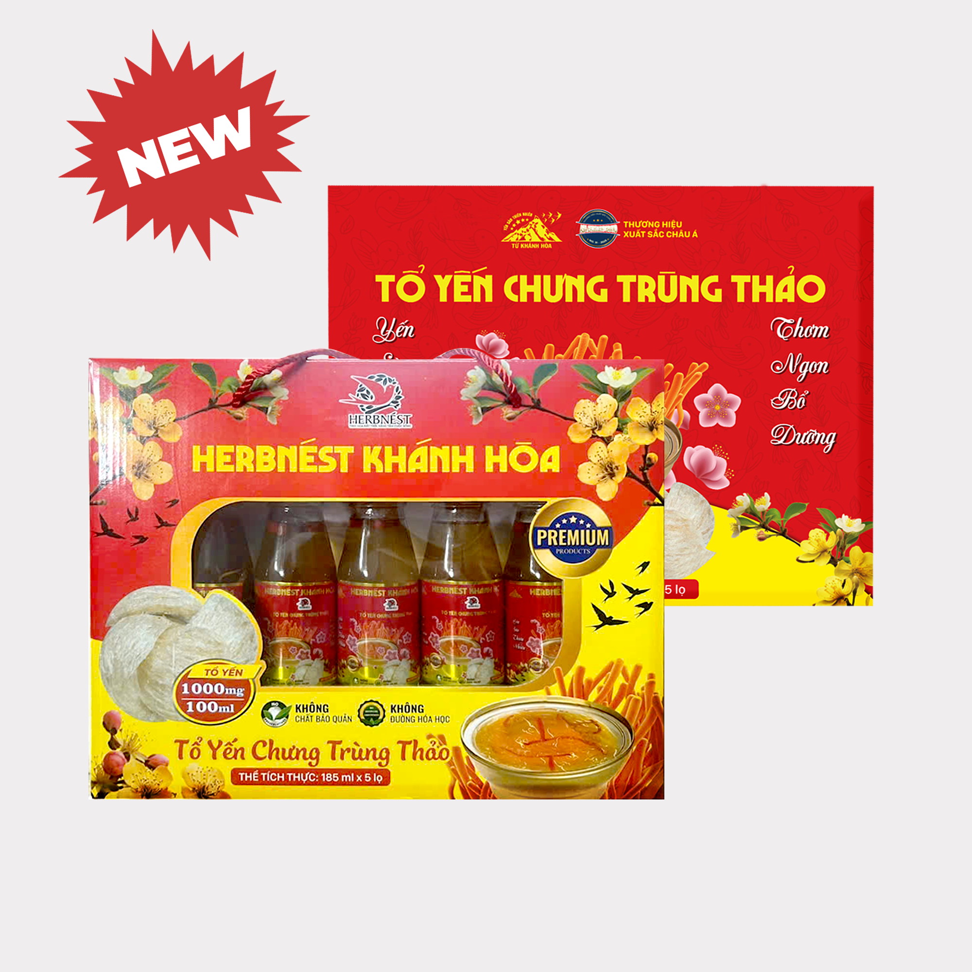 TỔ YẾN CHƯNG TRÙNG THẢO - 185ML